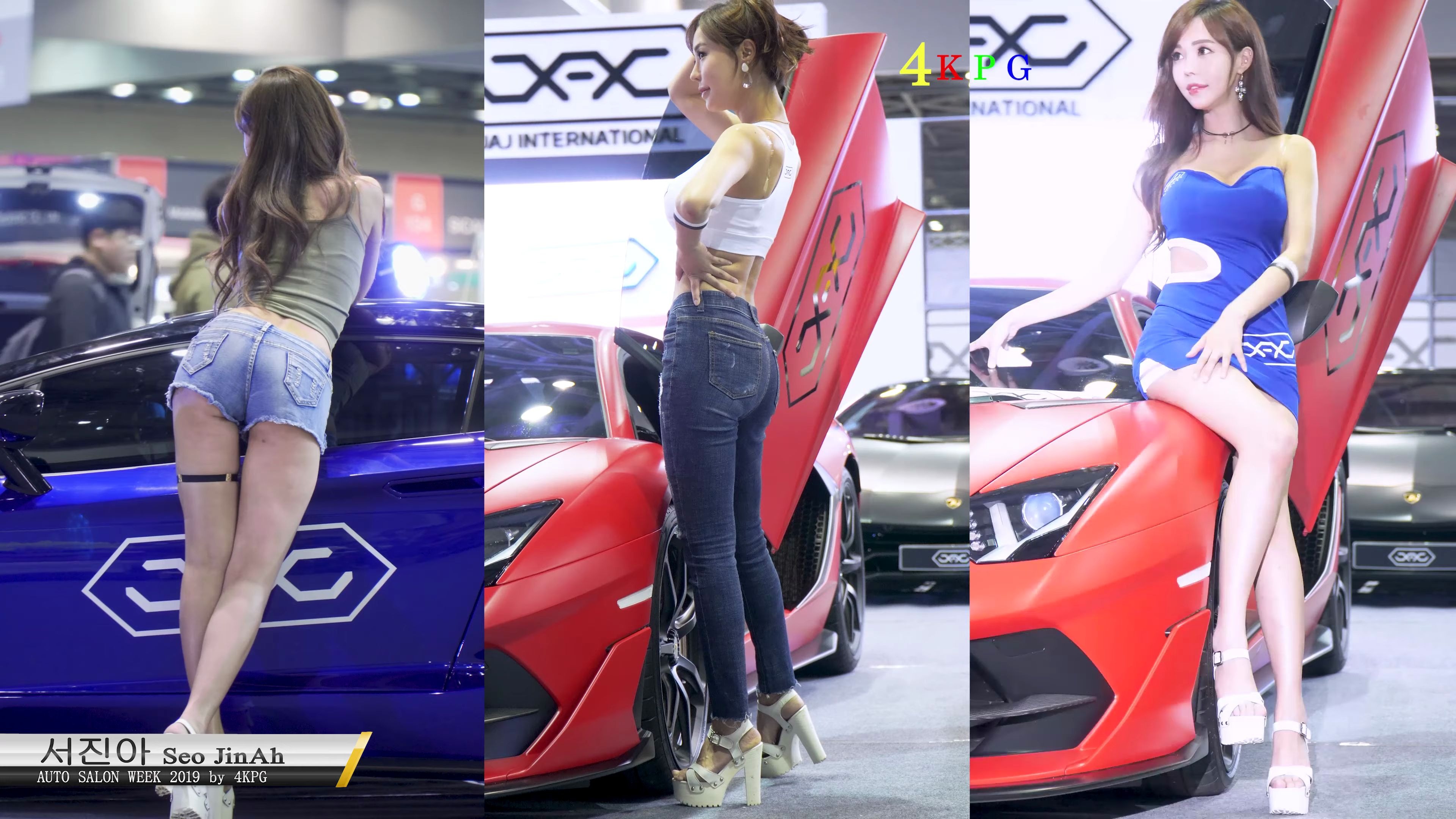 2019 Racing Model Seo JinAh 4KPG哔哩哔哩bilibili