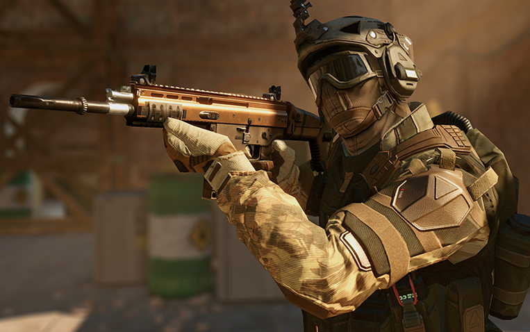 warface步枪手武器弹道演示