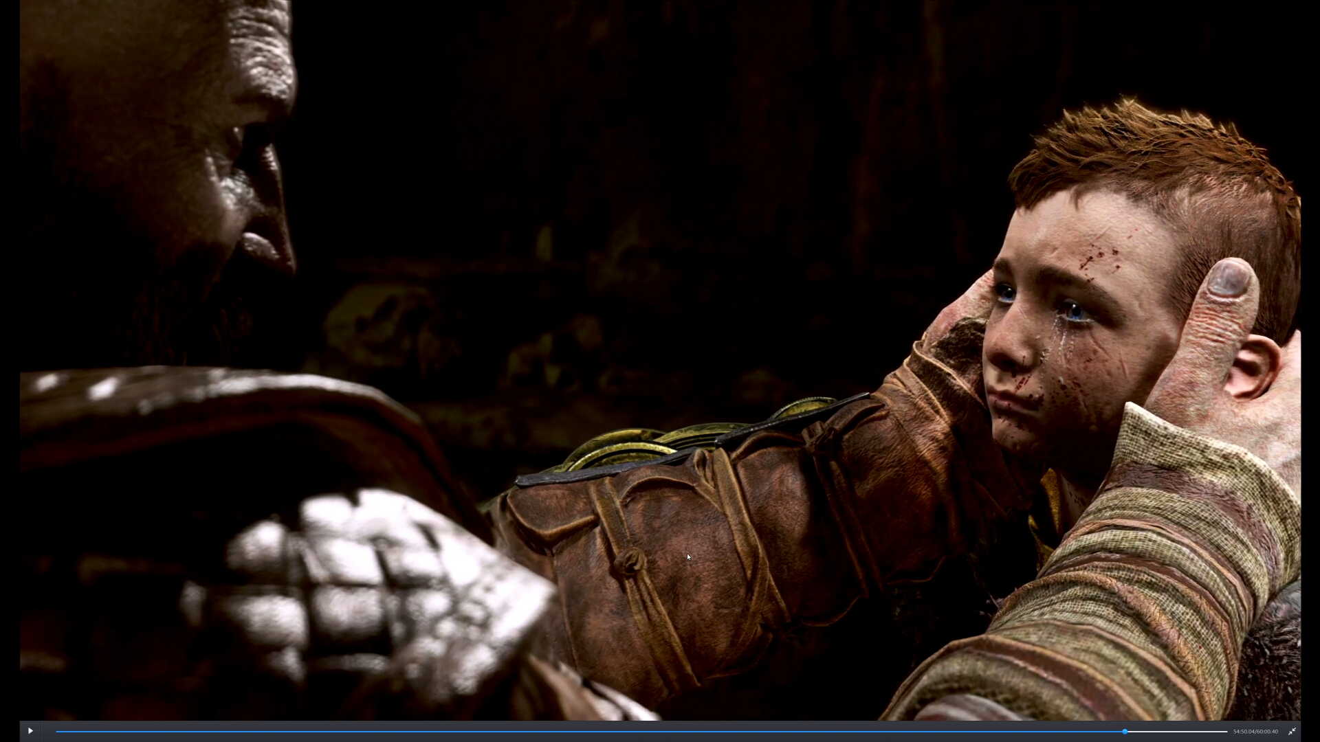 战神4k005阿特柔斯获得首杀奎爷进行心理辅导无hud沉浸模式