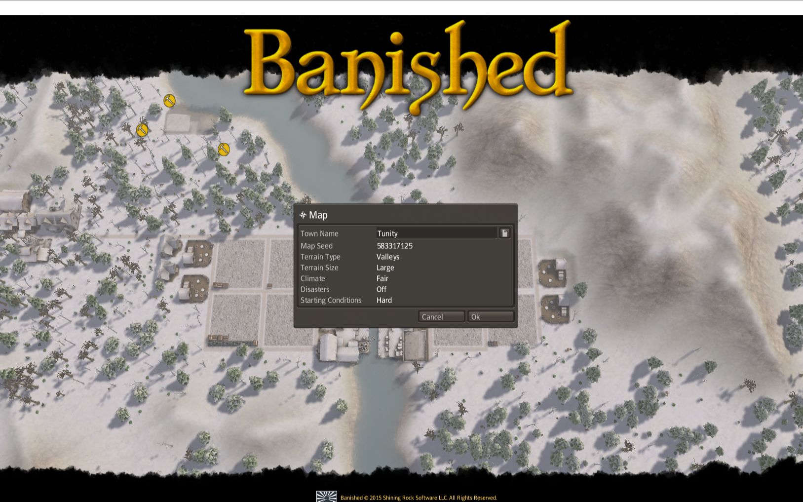 《放逐之城》无mod,困难开局不种田不开矿,柴火贸易流-01_哔哩哔哩