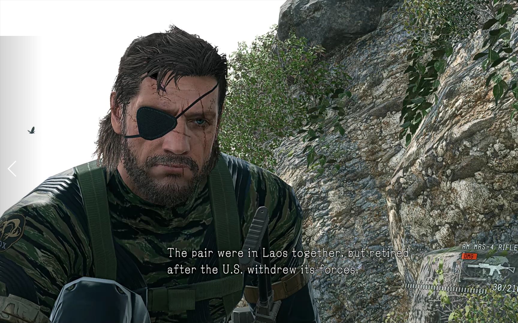 [图]合金装备5 原爆点中的Venom snake