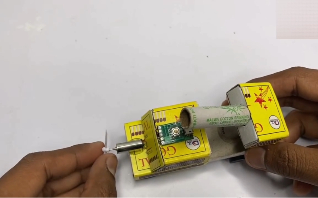 火柴盒制作加隆炮