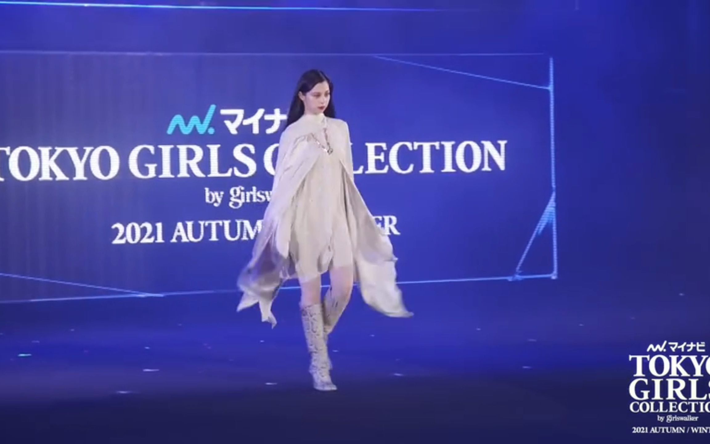 东京时装秀tgc清纯可爱纯欲的小姐姐走秀 日系穿搭