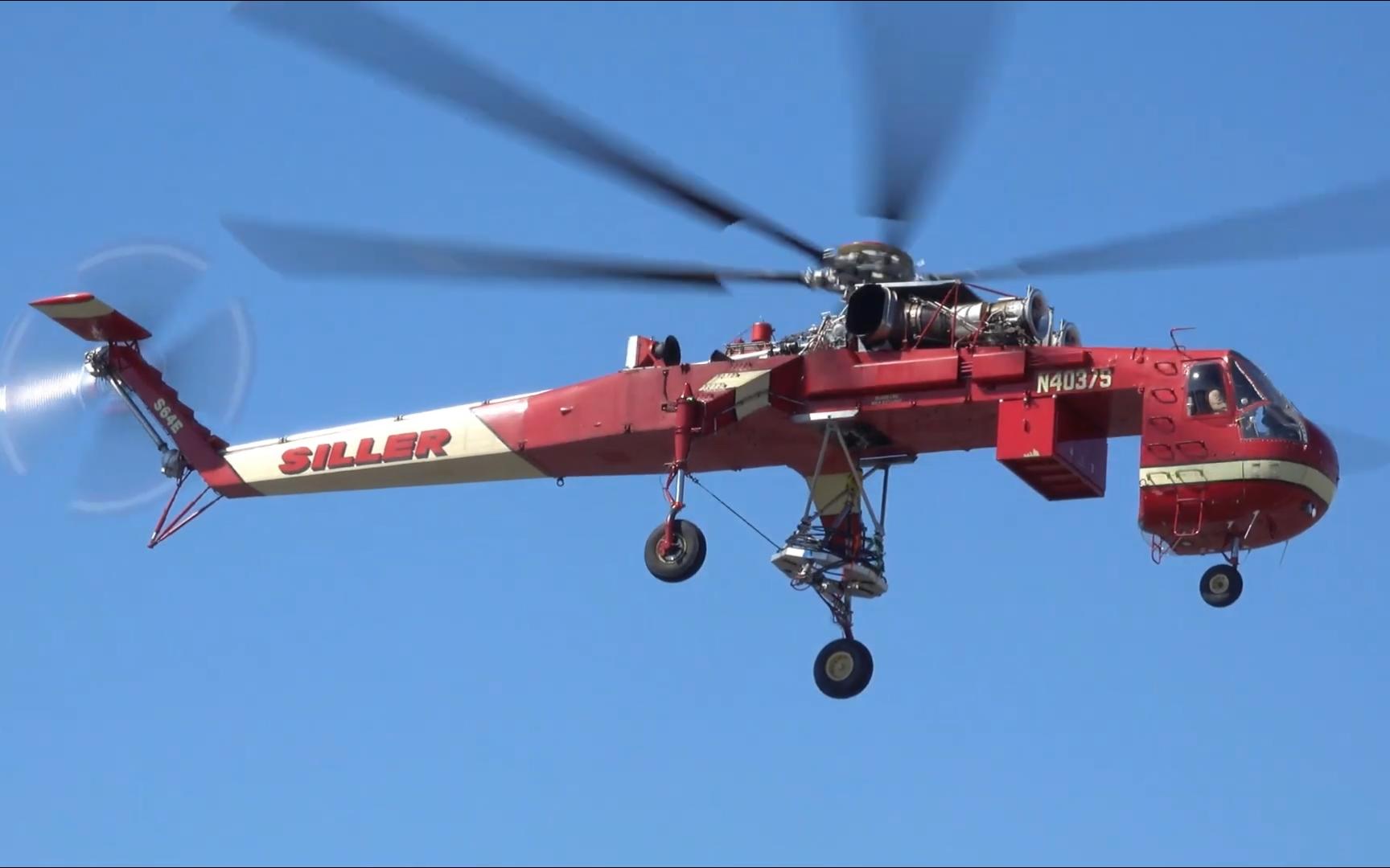 s-64起重直升机 空中吊车 西科斯基 s-92 s-61 k-max