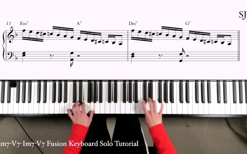 [图]【现代钢琴/键盘教程】Fusion Keyboard Solo教学