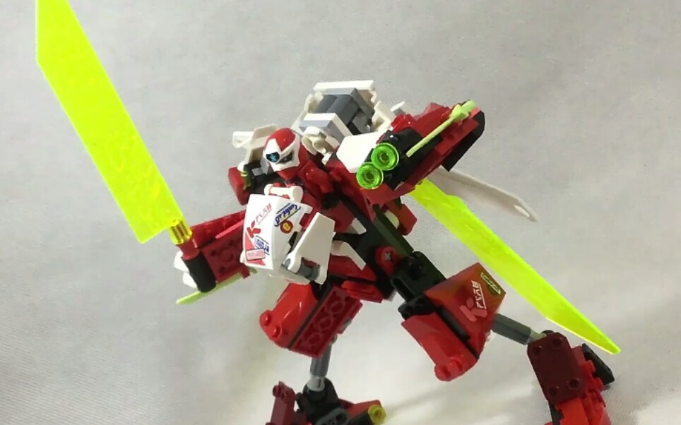 简单分享】乐高幻影忍者 凯的喷气式飞机 2 in 1 第十二季 lego71707