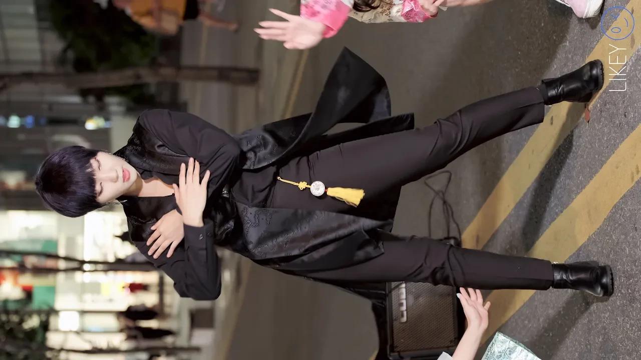 「韩国饭拍」190913 starfruit gyeong#01玩火@shinchon busking 4k