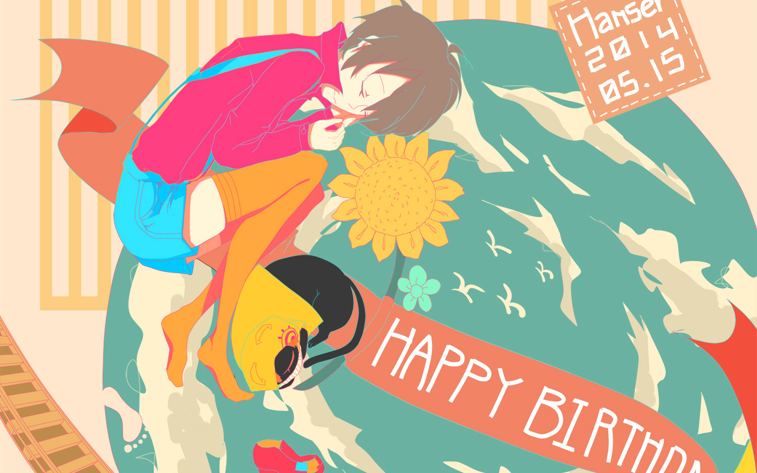 huhahahahanser生贺生日快乐踹死me无头ed