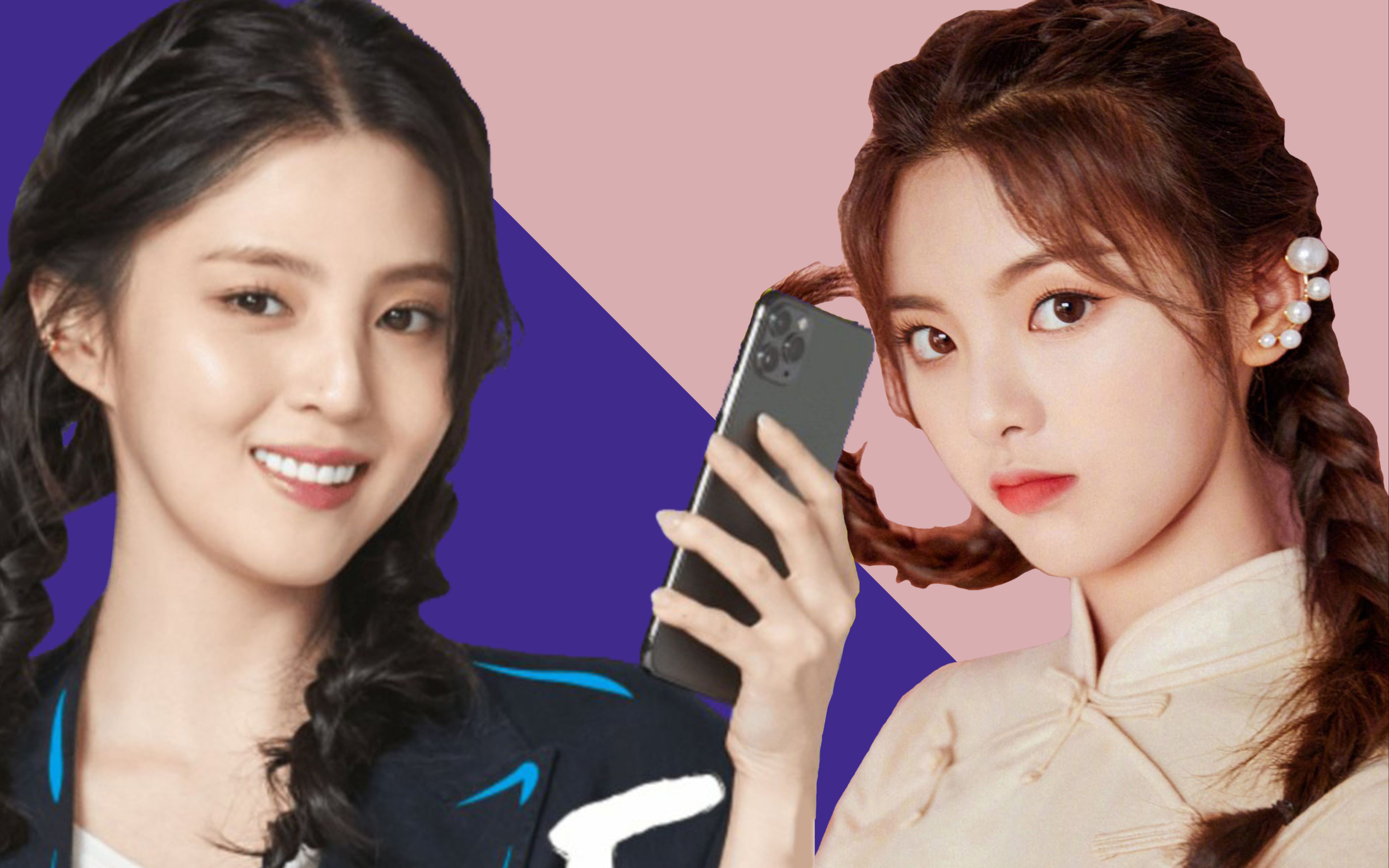 【杨超越×韩素希】世界上的另一个我_哔哩哔哩_bilibili