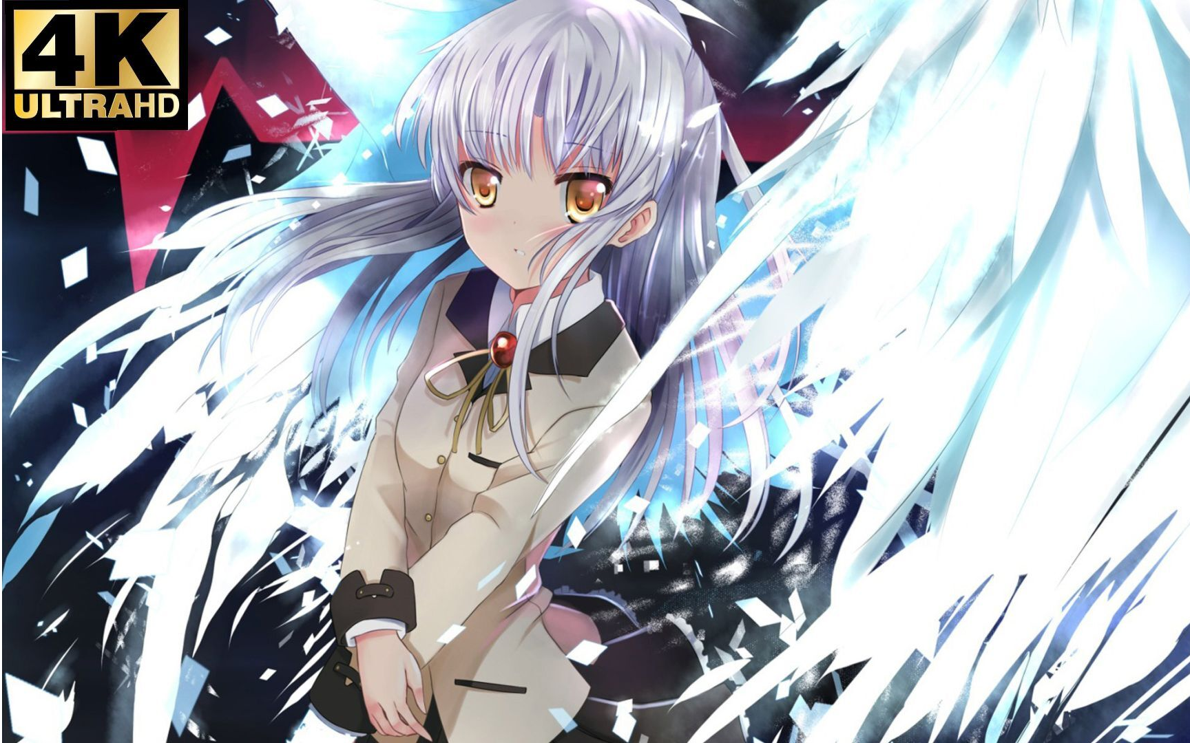 【4k/angel beats】「音無結弦之時,天使躍動之心,立於浮華之世,奏響