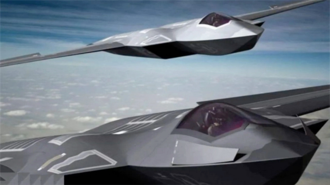 央视曝光一款新型战斗机,中国六代机来了?外形极具科幻!