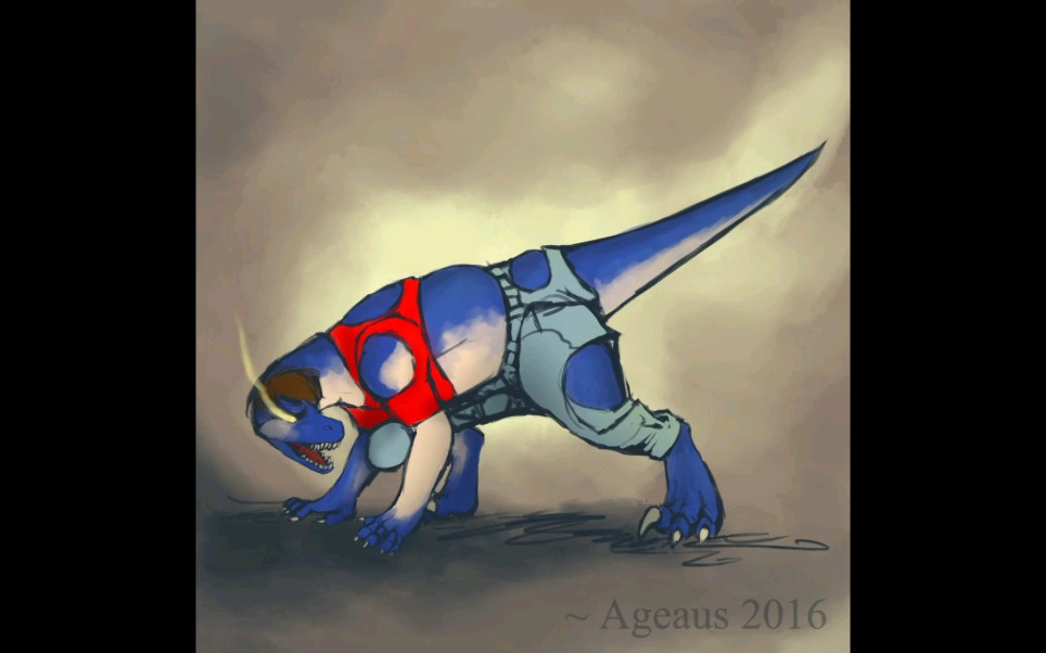 transfur兽化恐龙