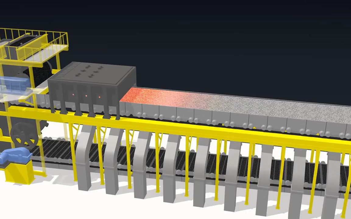 烧结机器3d模型