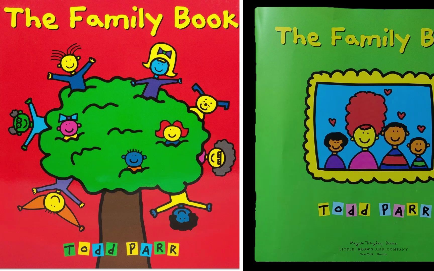 纯正美音阅读toddparr英文童书情商教育绘本thefamilybook家庭之书