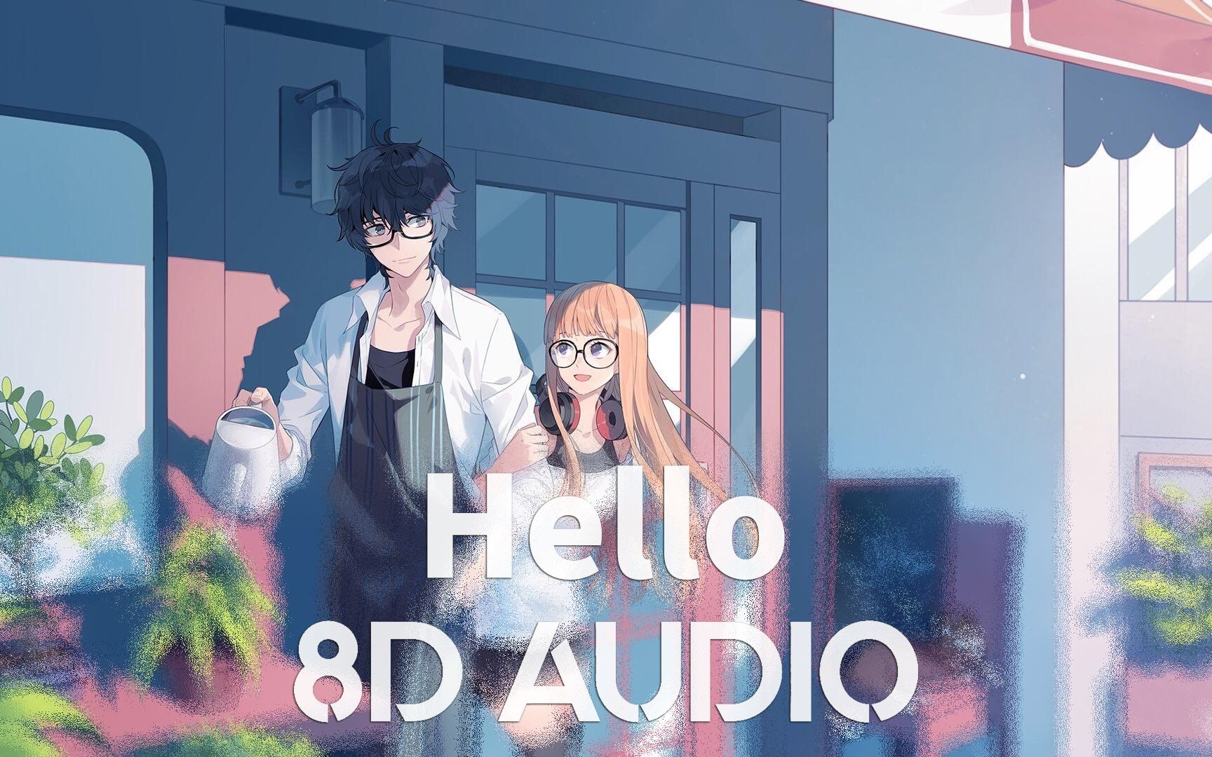 8d环绕barbaraopsomerhello精选外文佩戴耳机