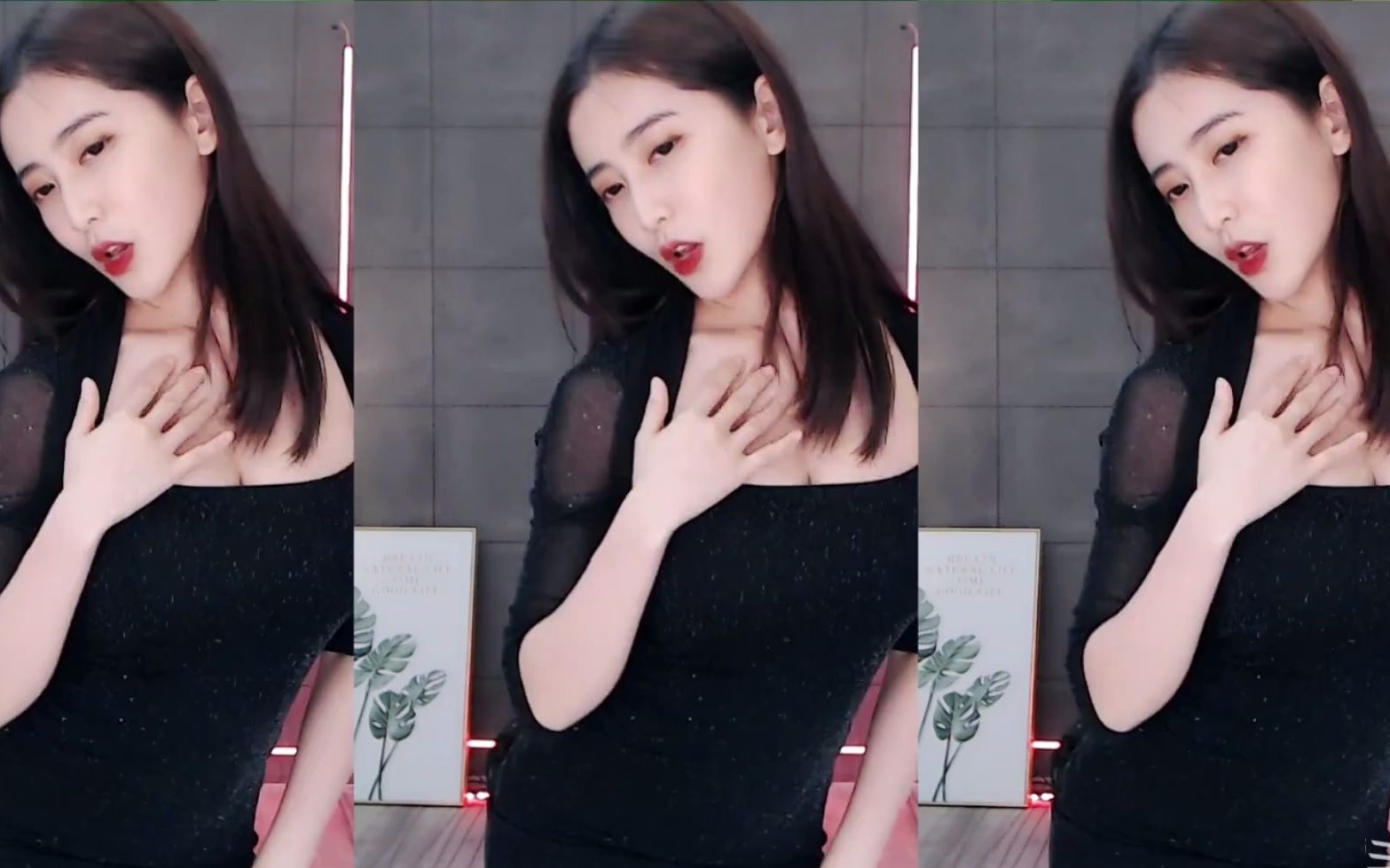 感舞蹈区美女主播淼淼喵酱呀美腿