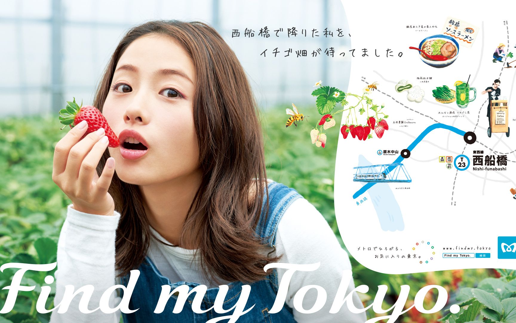 Find my Tokyo.「Challenge101西船桥/石井农园 Erdbeere」篇哔哩哔哩bilibili