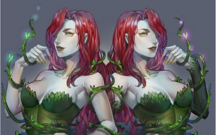 【饭糕学院】哈莉毒藤_哔哩哔哩 (゜-゜)つロ 干杯~-bilibili