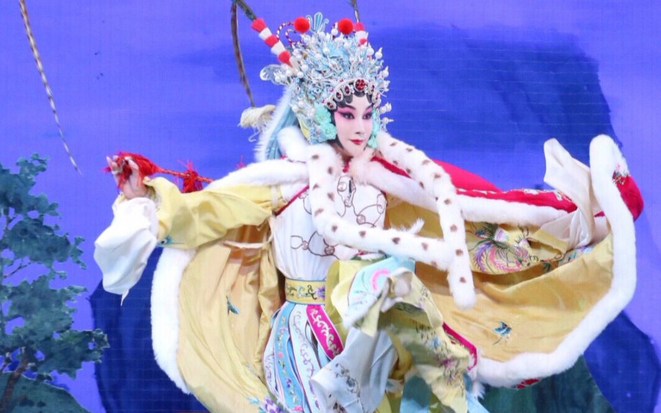 巾帼不让须眉尚派小姐姐京剧昭君出塞周美慧