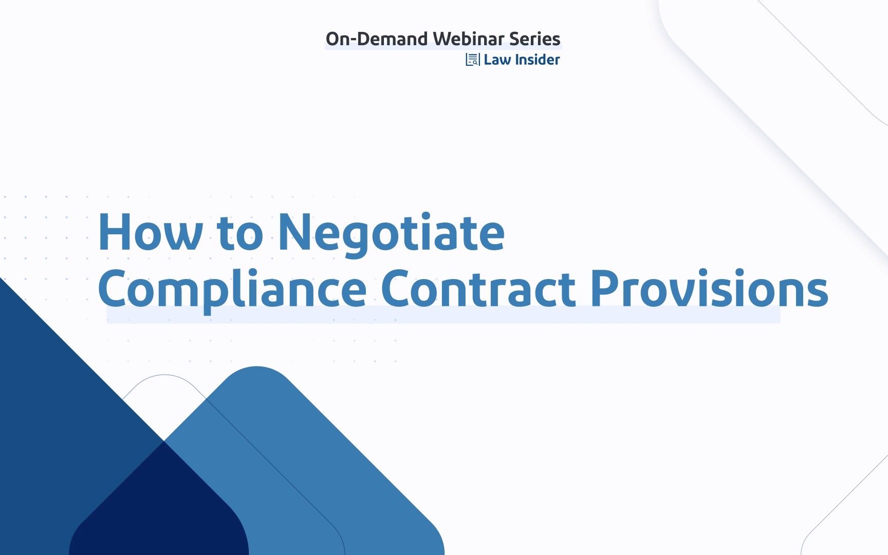 [图]【4 涉外实务 英文合同】如何拟写合同合规条款 Negotiate Compliance Contract Provisions