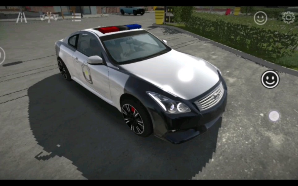 元气食堂警车展示【car parking】