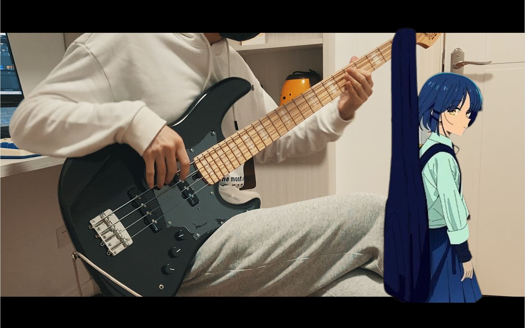 [图]【贝斯COVER】结束乐队 - あのバンド(孤独摇滚第八集插曲TV.size) bass cover