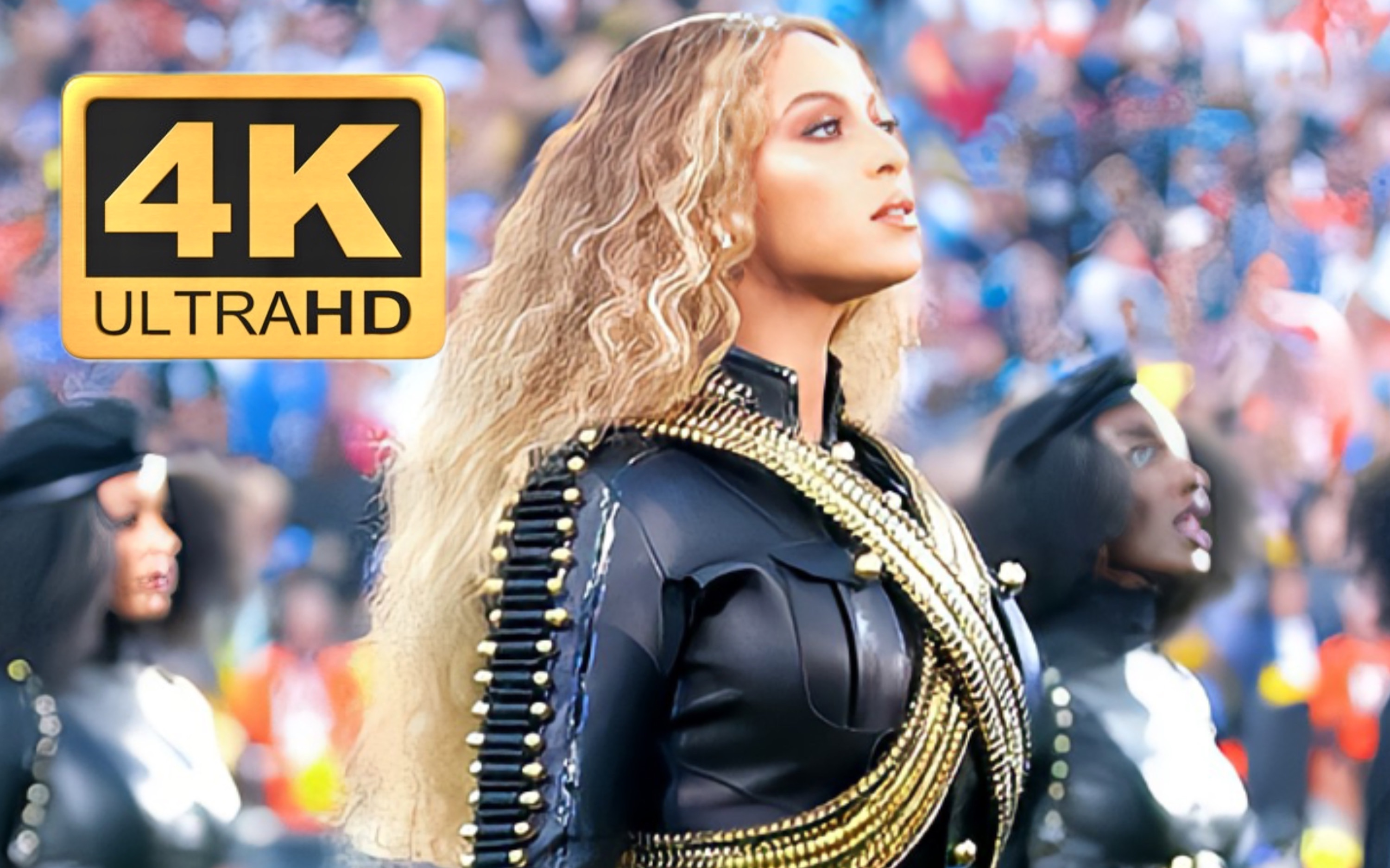 [图]【收藏级4K】Beyoncé《Formation》全球首唱教科书现场 火星哥Bruno Mars同台上演世纪尬舞 2016 Beyonce