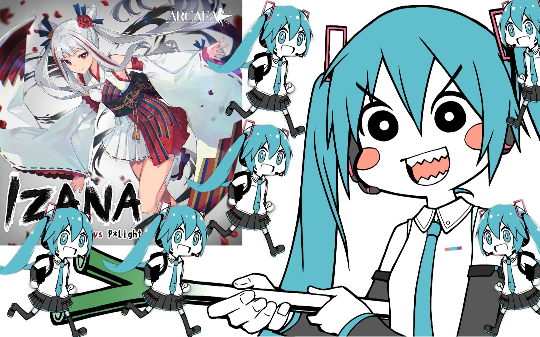 【新人枪声音乐】 t pazolite / 八王子p- izana arcaea 术力口频闪