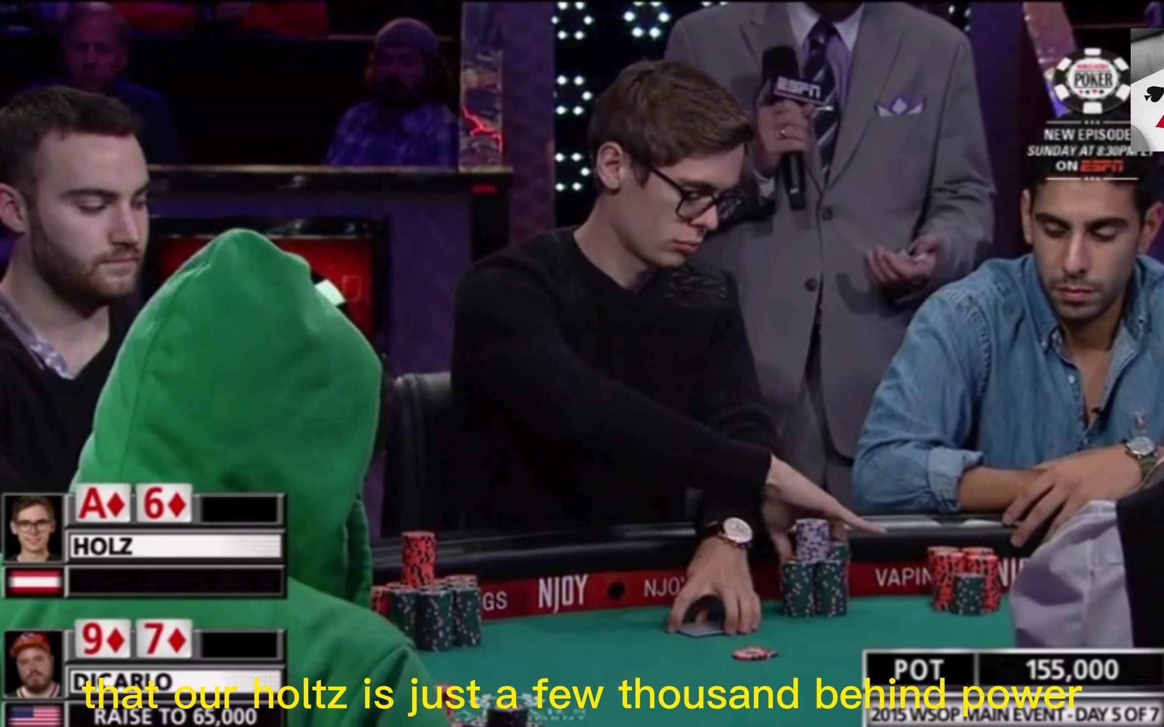 WSOP 2015 主赛 你听花我也听花哔哩哔哩bilibili