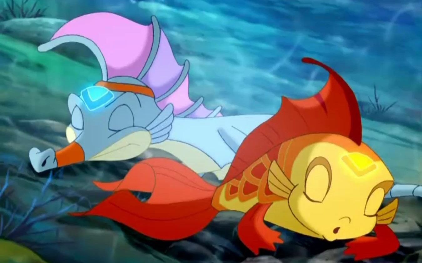 【小鲤鱼】3片龙鳞放在一起,发生了共鸣,救活了泡泡他们!