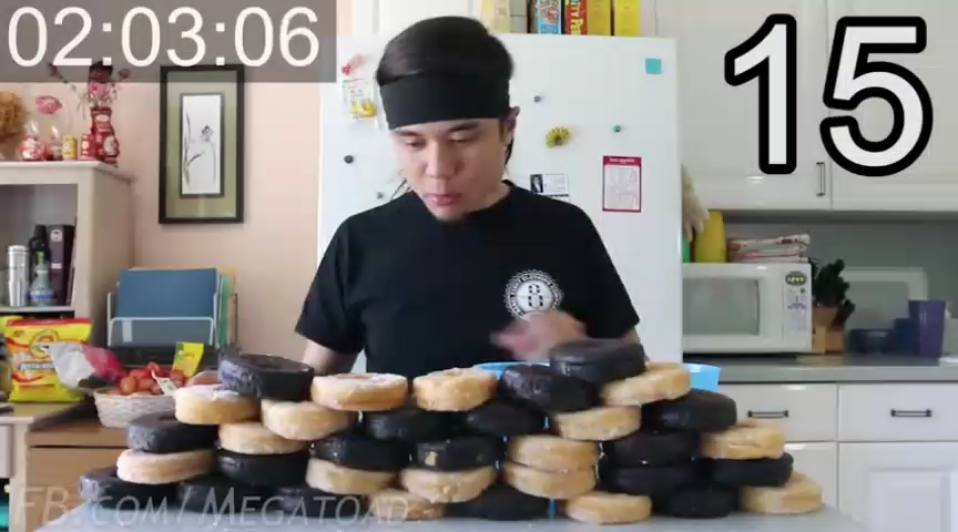 [图][matt stonie]matt stonie-50个甜甜圈挑战（12000卡路里）