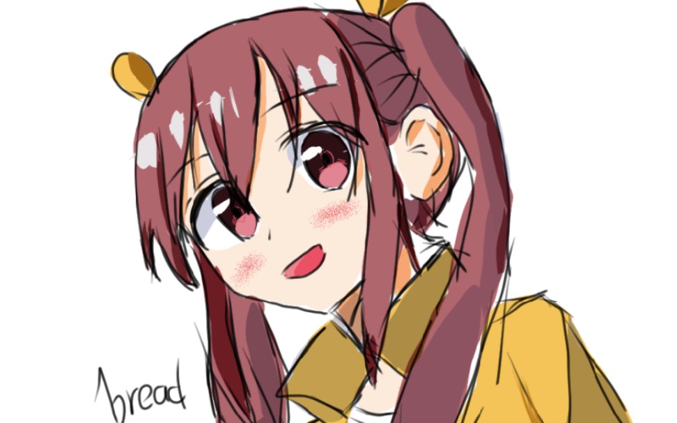 谷恒条野(绘画过程)