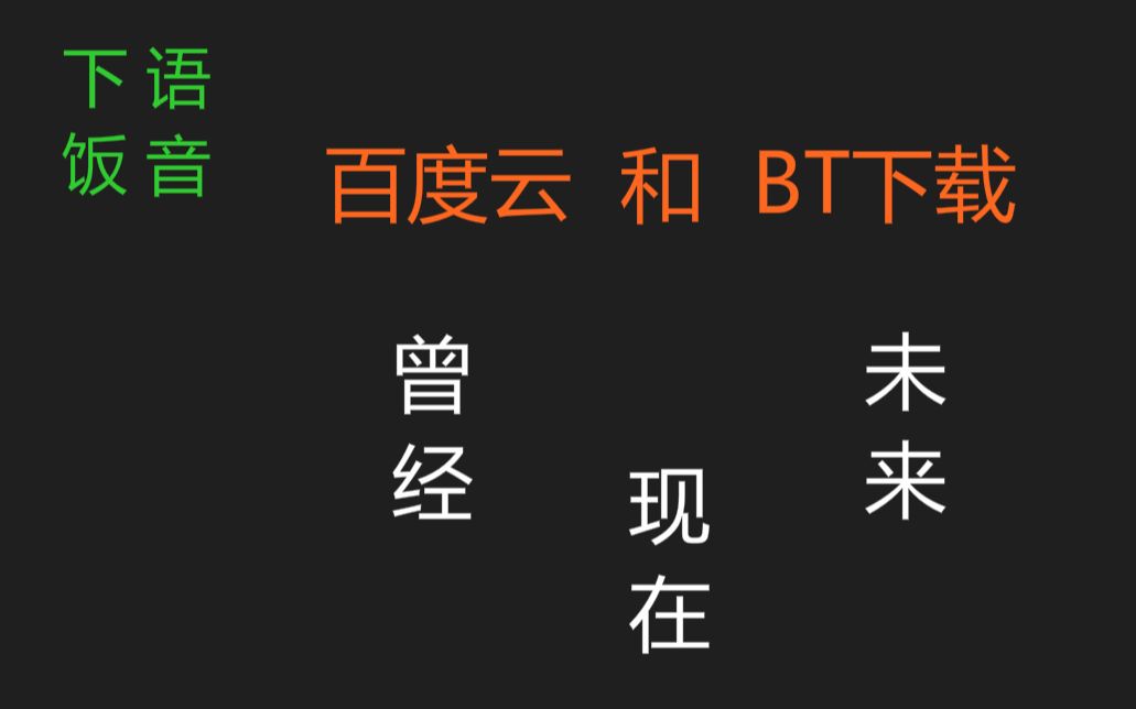 百度云最强分析、附P2P、迅雷、BT萎靡原因.哔哩哔哩bilibili