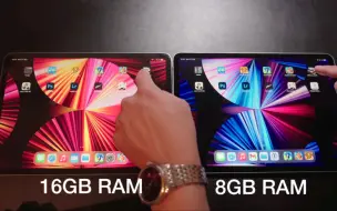 Download Video: Apple M1 iPad 8GB vs 16GB RAM_ 不同内存的差异对比