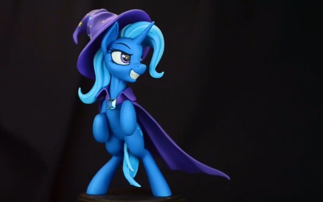 mlp崔克西手办制作过程