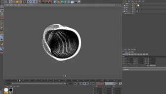 C4D物体碎片韵律动画的制作