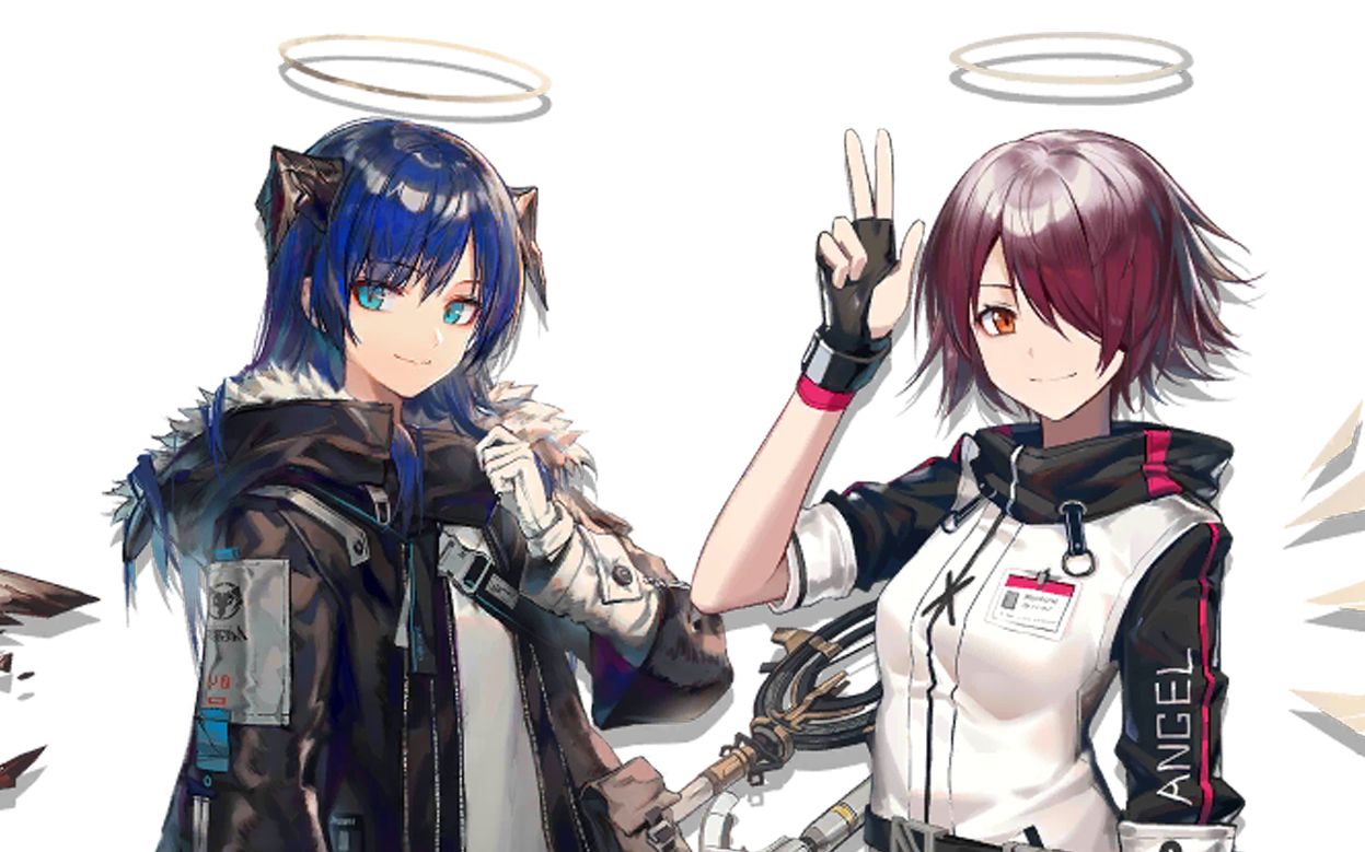 【明日方舟x空洞骑士】能天使&莫斯提马发光崽皮肤_哔哩哔哩 (゜-゜)