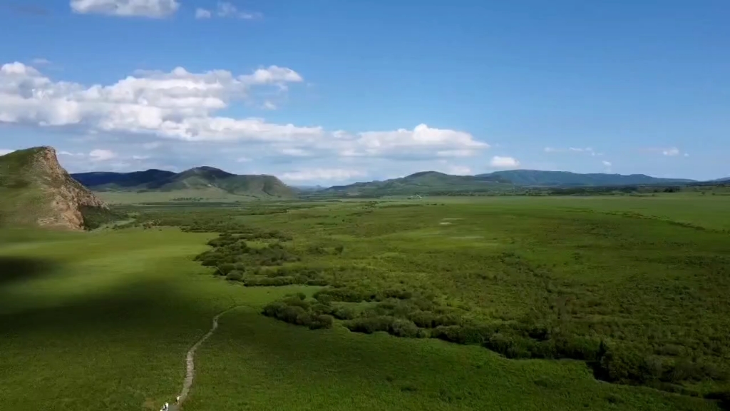 最美家乡路,西乌旗99号公路.