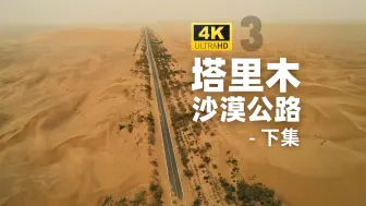 Download Video: 世界最长沙漠公路 - 新疆塔里木沙漠公路G216下集 - 4K 驾车之旅