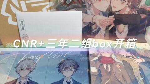 CNR+再贩设定集开箱】ChroNoiR2020年再販BOXセット开箱记录视频-哔哩哔哩