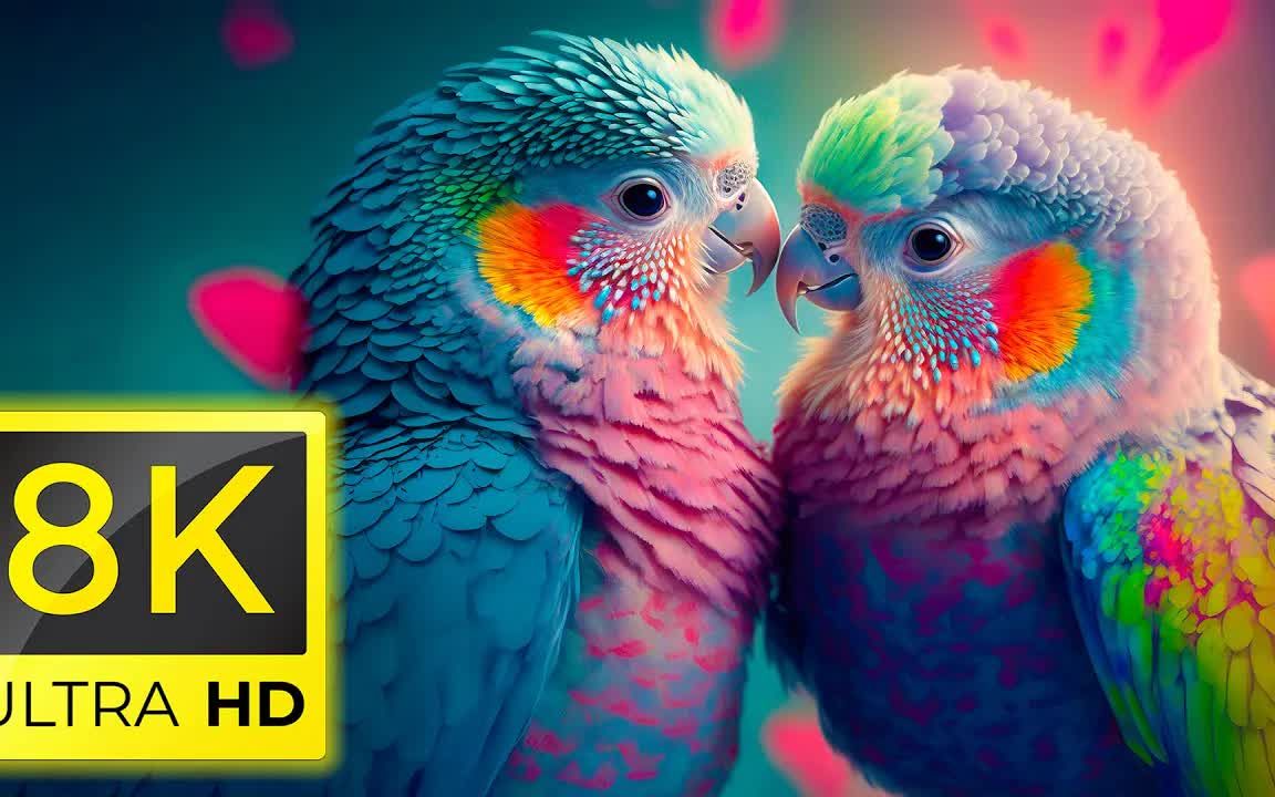 [图]8K TV ( Bird ) - The world's largest collection of birds Beautiful in 8K ULTRA