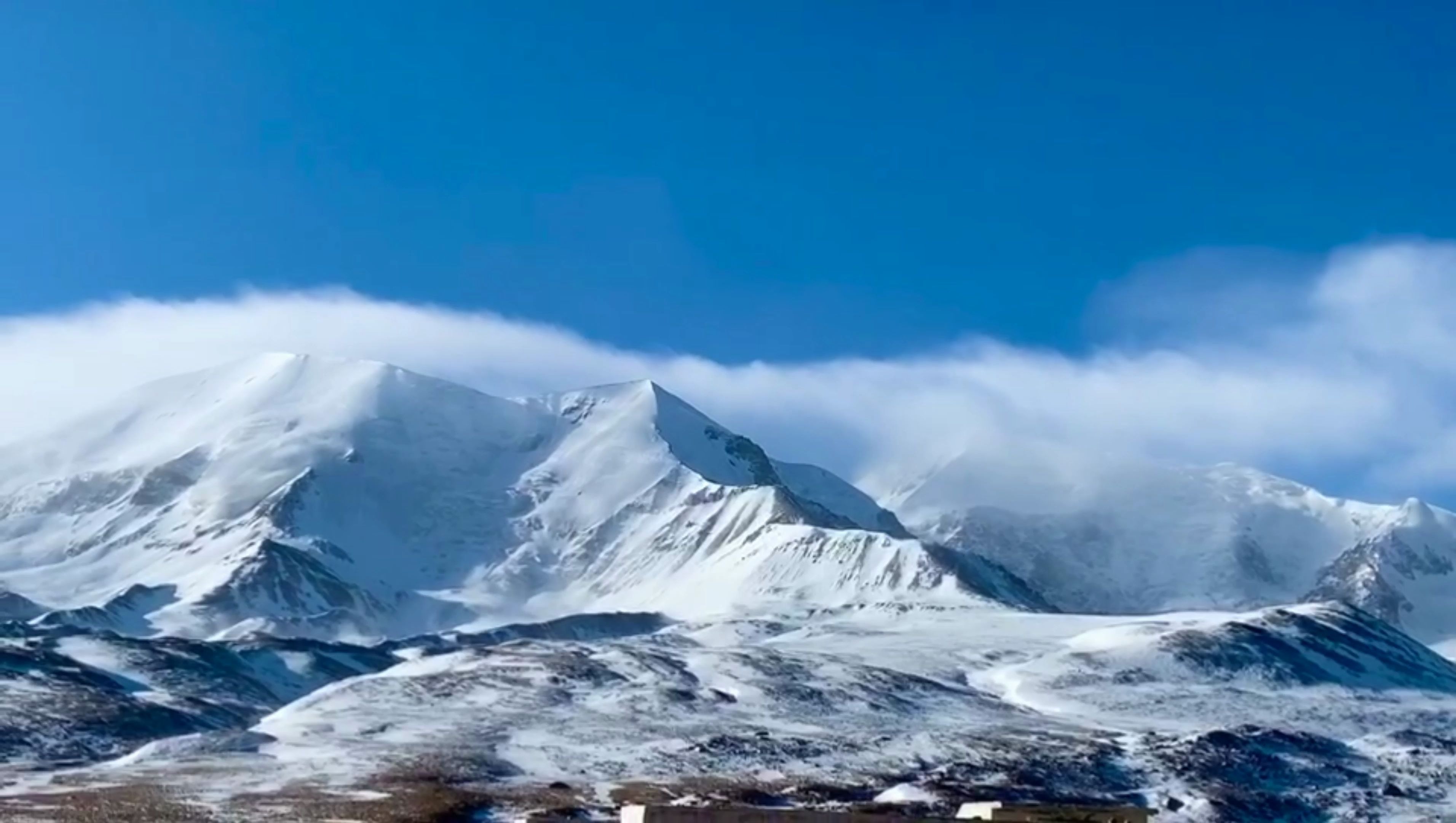 阿尼玛卿雪山观景台图片