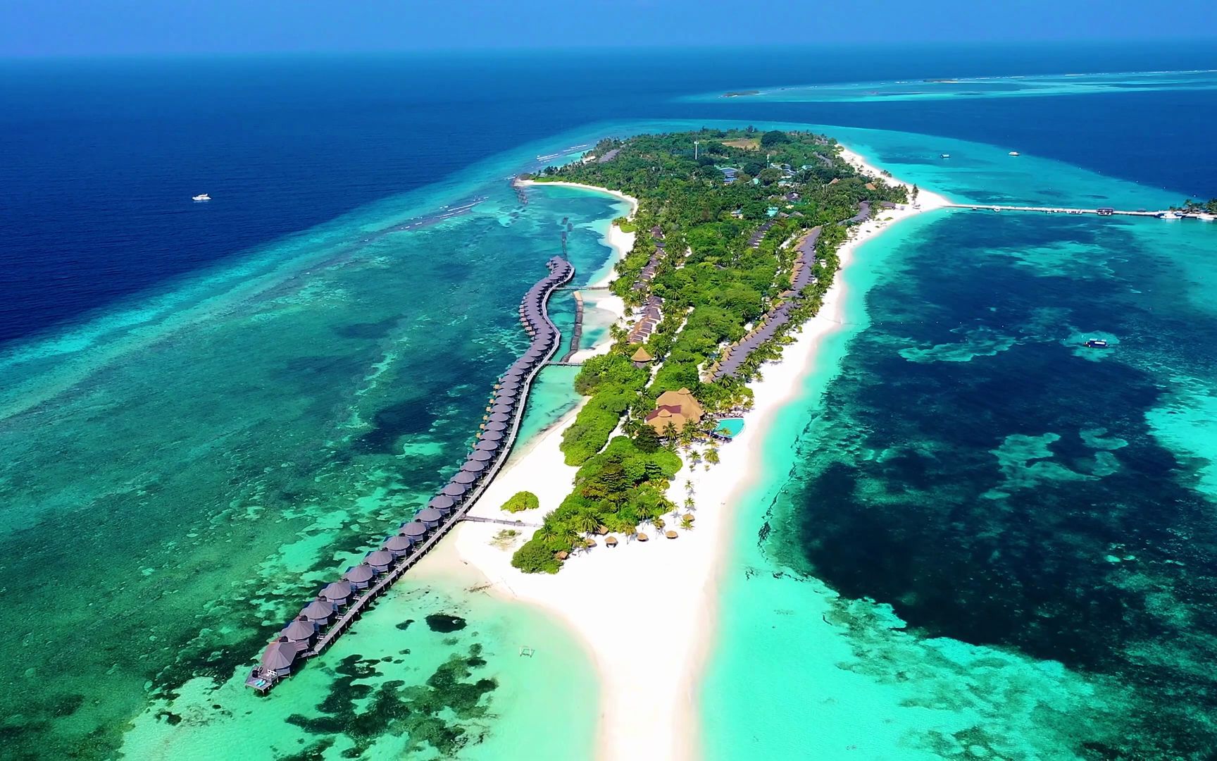 航拍马尔代夫maldives 