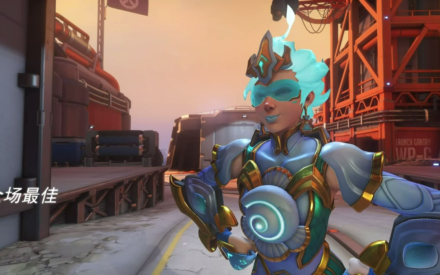 猎空新皮肤 好看 好用捏73_ow_第一视角