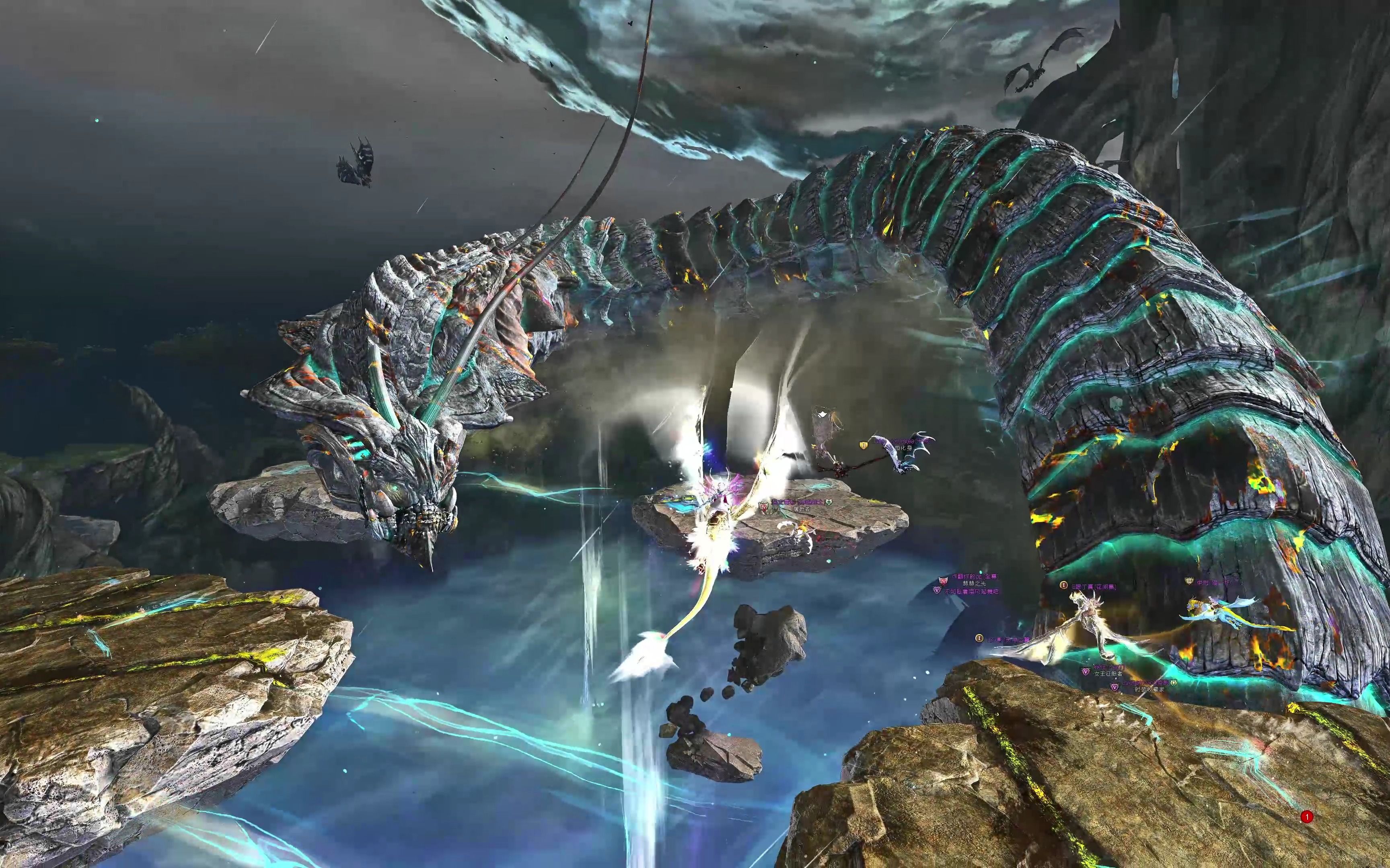 激战2最震撼的一条龙!当年被惊到了!