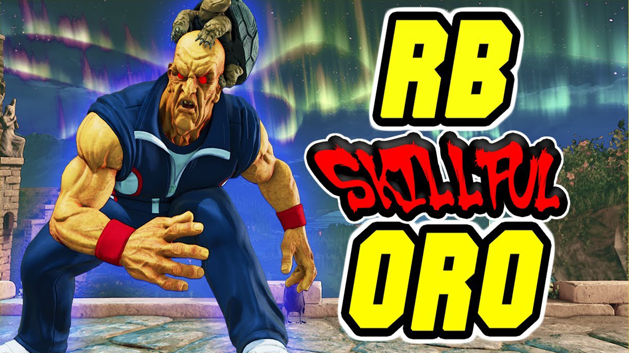 街霸 5:skillful(欧罗)赛季新秀,1 对 5 乳虎啸谷