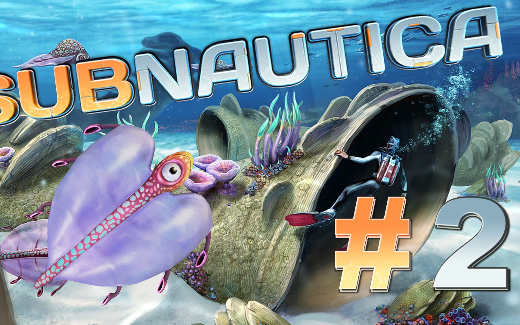 subnautica极限生存美丽水世界2神鱼泡泡鱼