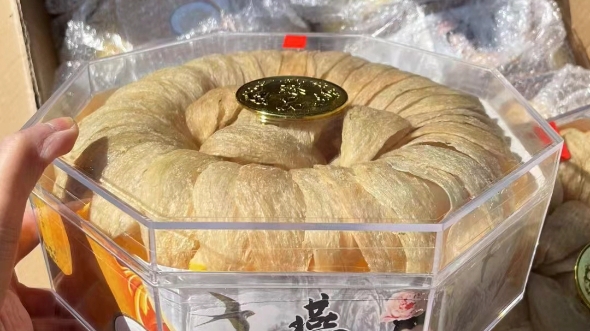 泰国纯干挑金丝燕大盏到货,货源越来越少了,且买且珍惜,一盒250克,够