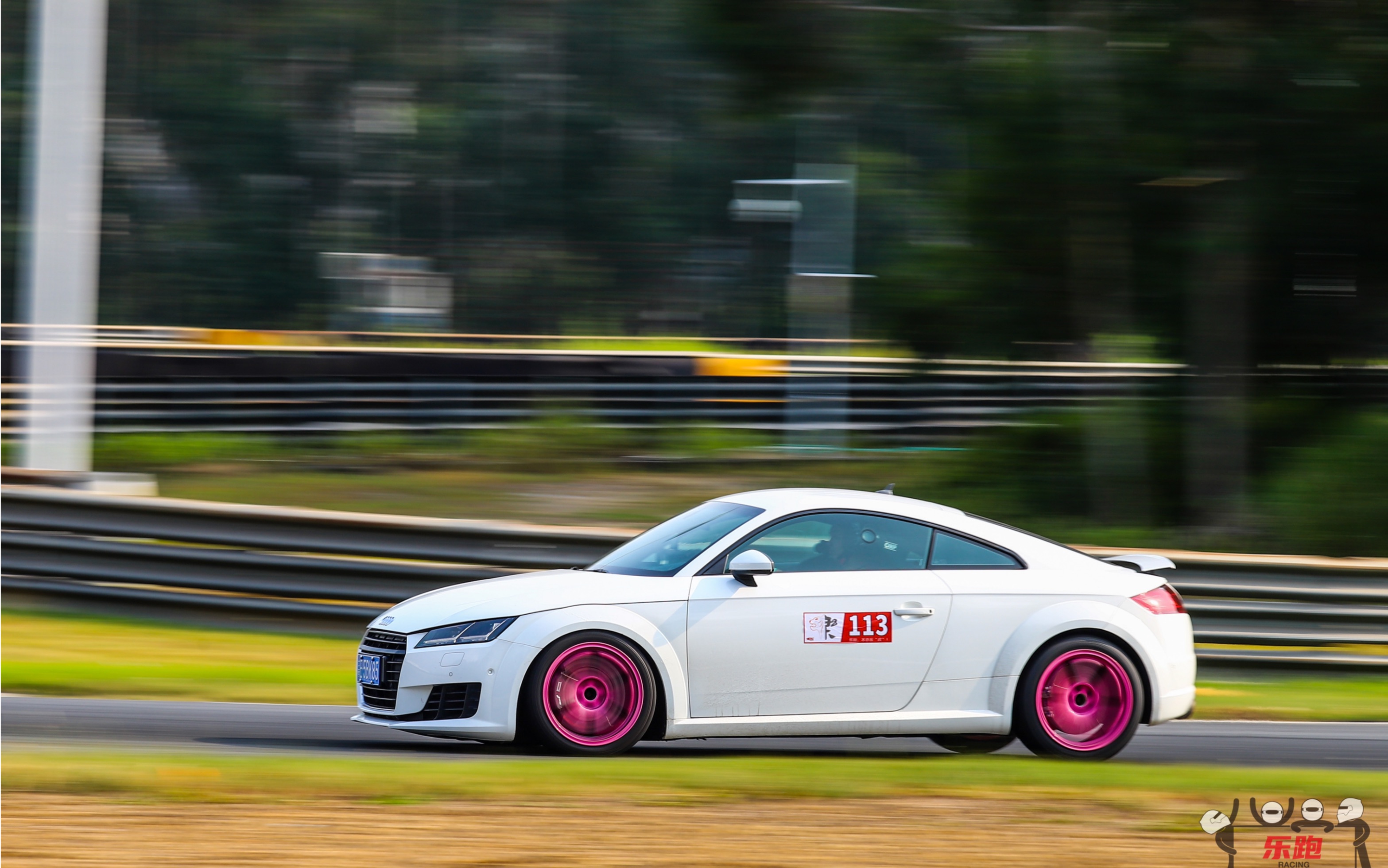 奥迪tt日常广东gic练车!你们口中的直线王推头王来啦