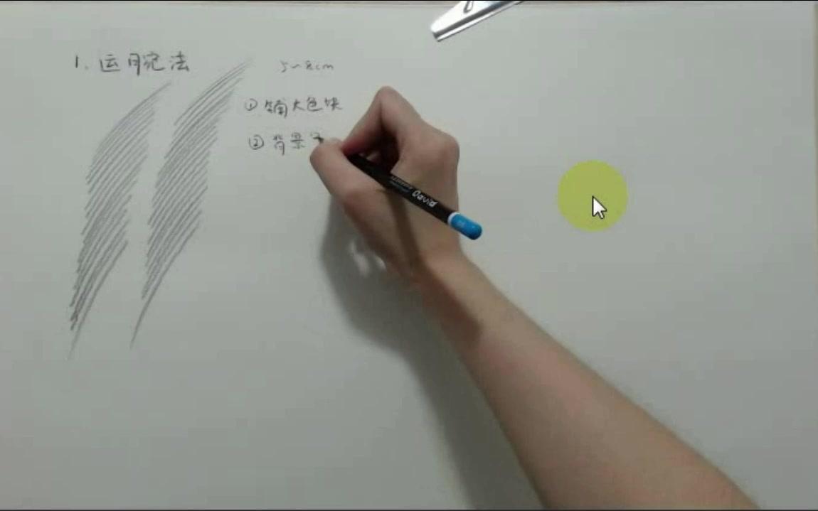 [图]素描最基础知识，素描的握笔和排线的教学。30分钟轻松学习